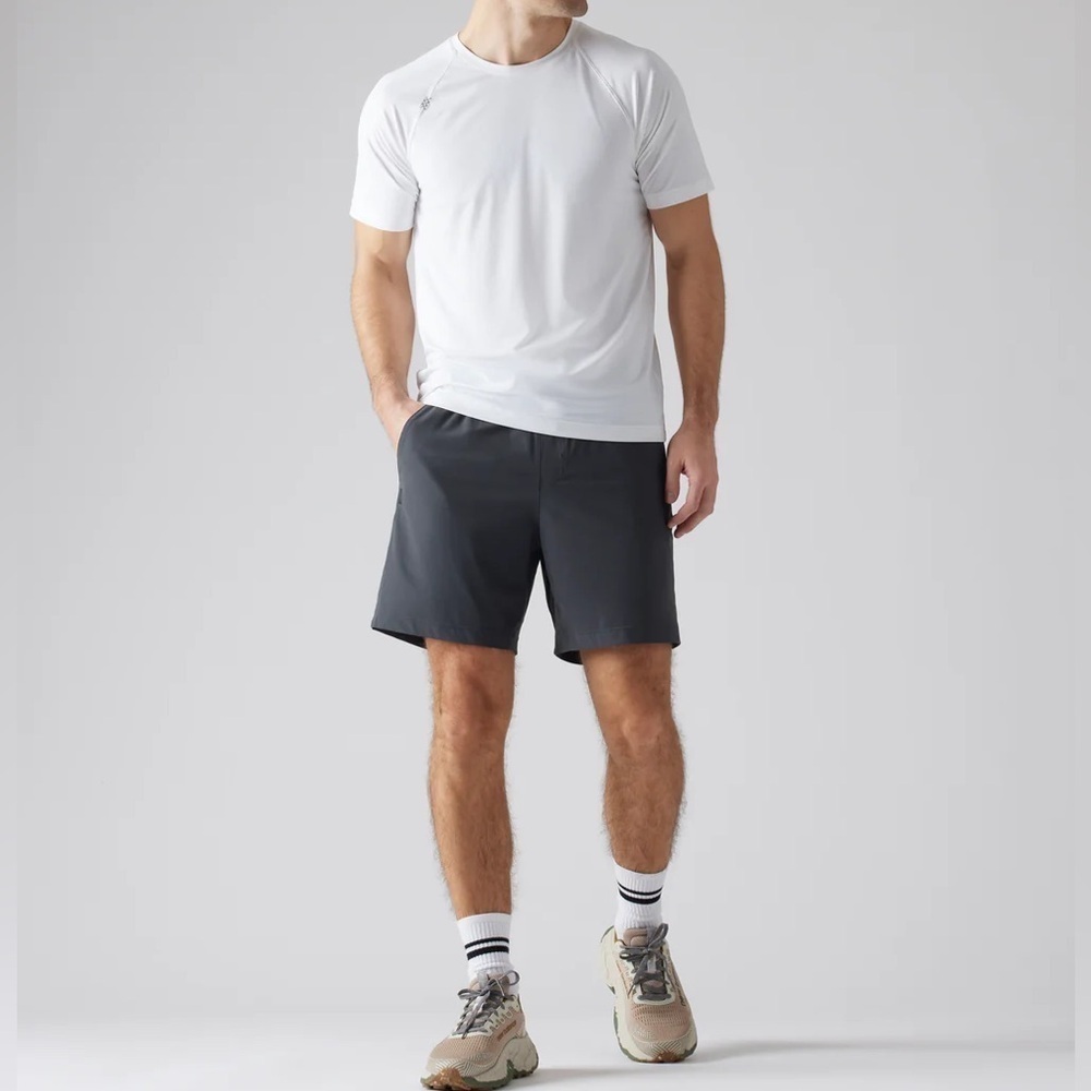 RHONE 7" Men’s Athletic Running gym Short Lined Basketball outdoor hiking